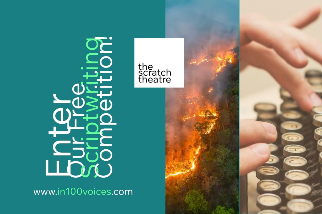 In 100 Voices scriptwriting competition visual